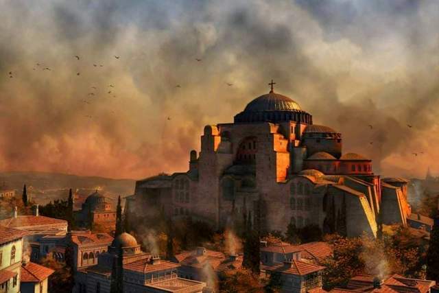 Fall of the sacred city of Constantinople - 29 May 1453 